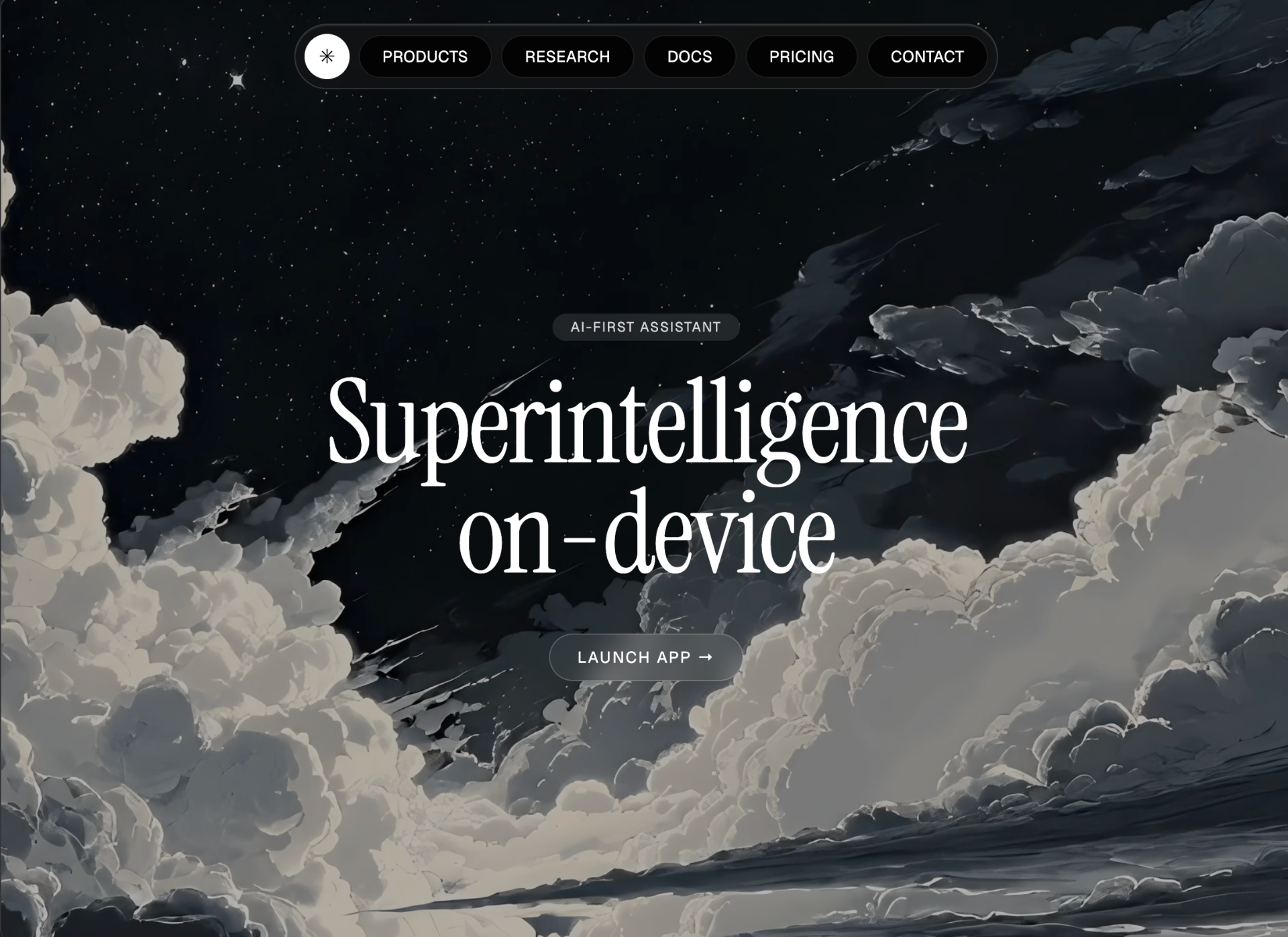 MotionSites Celestia 風格 Hero Section