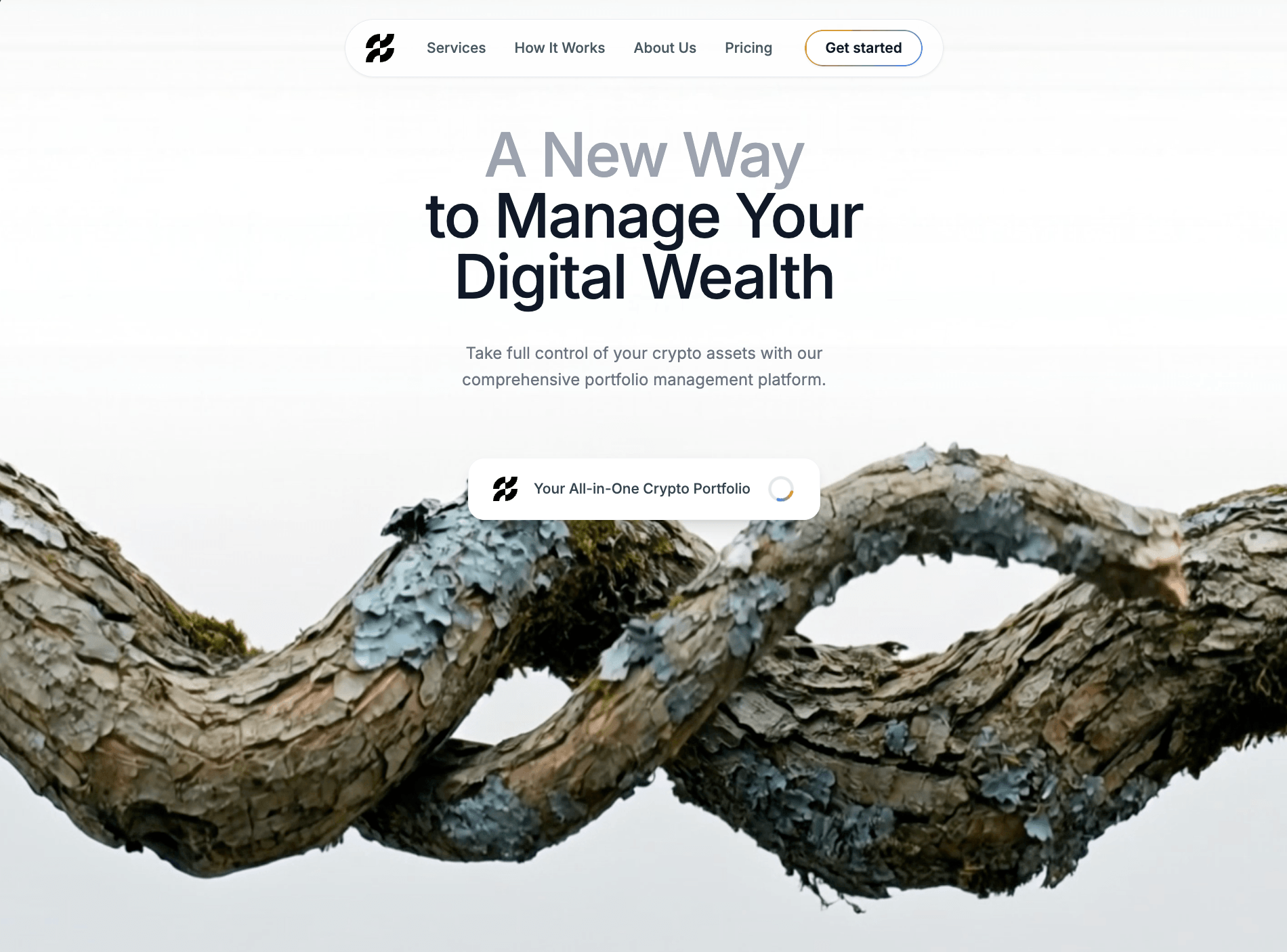 MotionSites Crypto Wealth Web3 風格