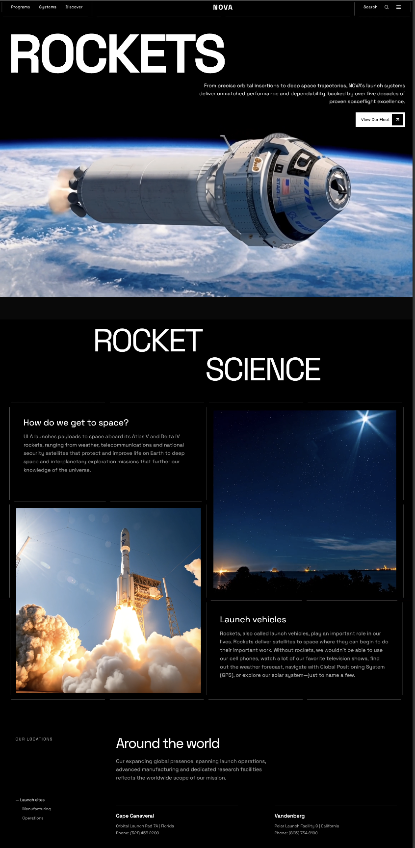 MotionSites Nova Space 風格